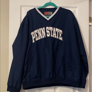 Pro Player Navy V-Neck Pullover Large,  like new